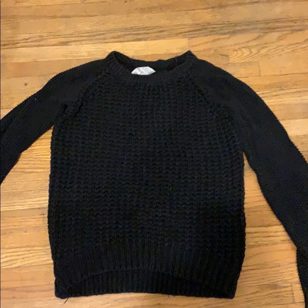 Black sweater
